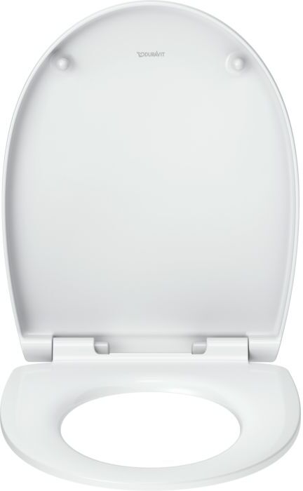 Duravit Univavo WC-Sitz Oval 0023190000 Absenkautomatik, abnehmbar, Scharniere Edelstahl, Weiß