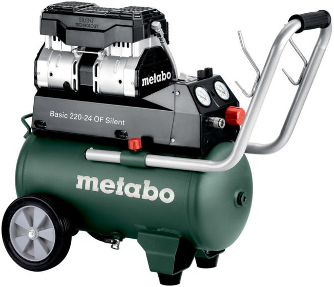 Metabo Compresseur Basic 220-24 OF Silent (601593000), carton (601593000)