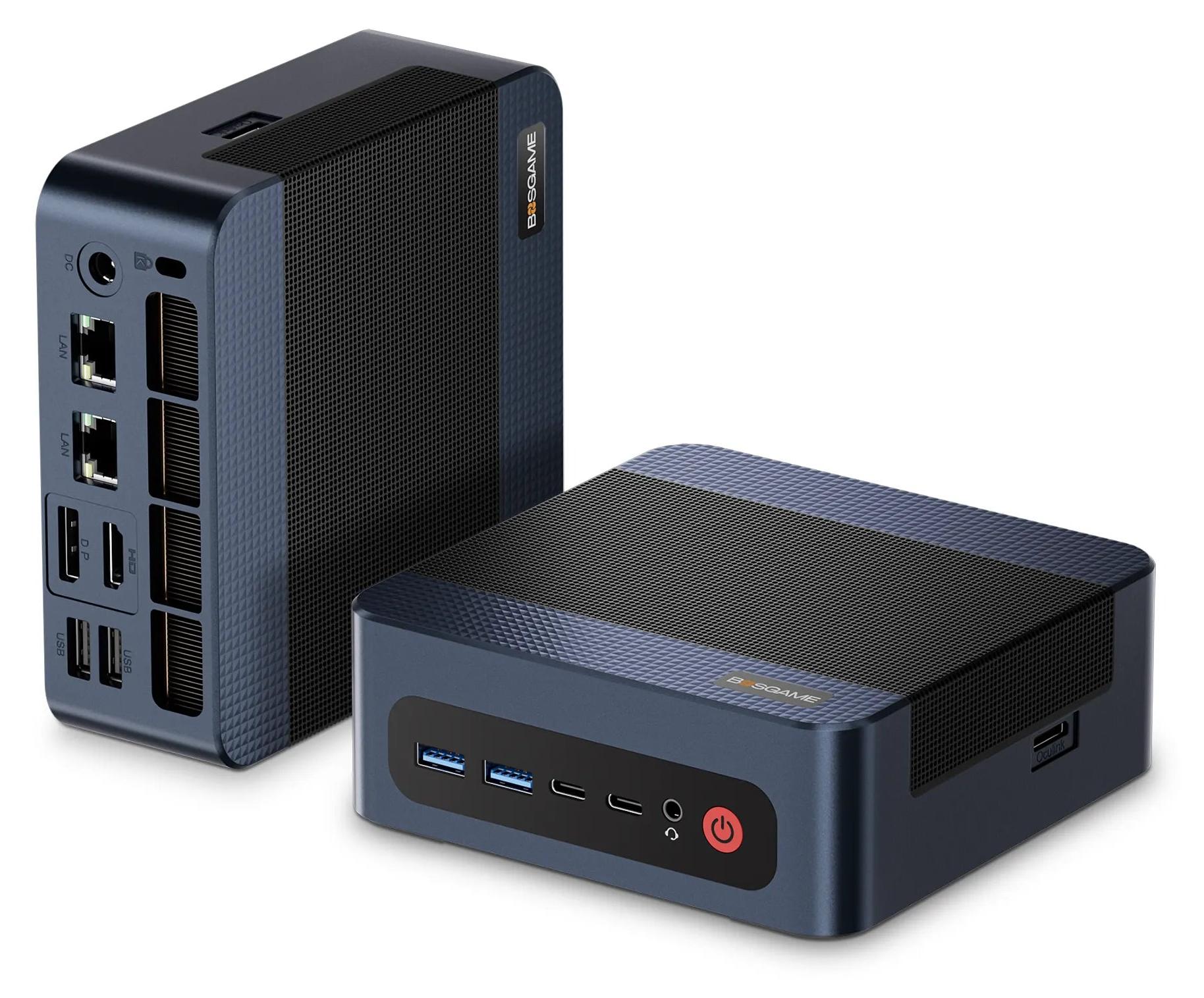 Bosgame M4 Plus Mini PC AMD Ryzen 9 7940HS 32GB DDR5 RAM 1TB SSD OCuLink eGPU Dual 2.5G LAN Windows 11 Pro Gaming Videoschnitt Workstation - BuyPlugGo
