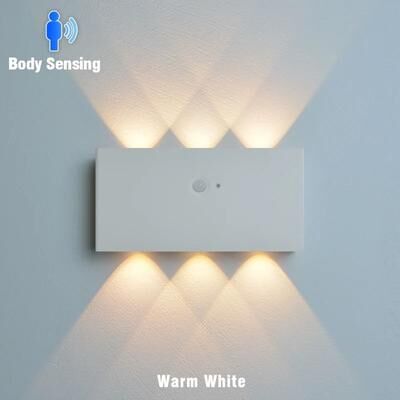 Uplift Picks 4000mAh Rechargeable Motion Sensor LED Wall Light white (3000k)