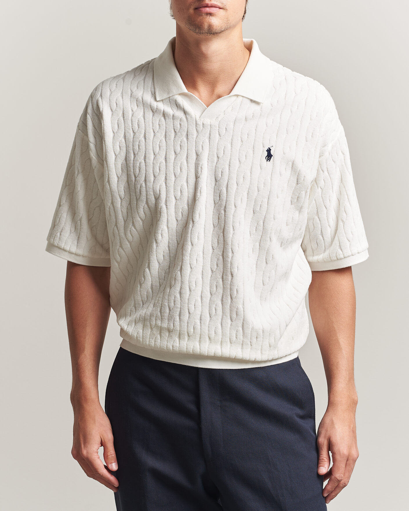 Polo Ralph Lauren Knit Polo White men XXL Hvid