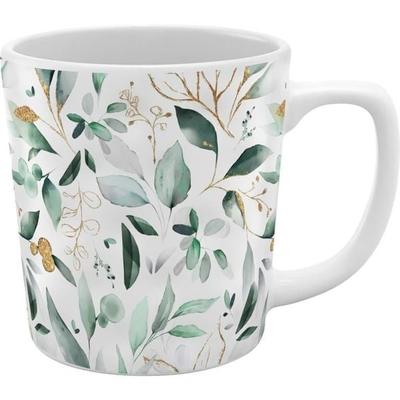 Tasse Struktur Motiv 'Blumen'