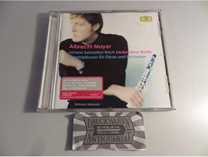 Mayer - Lieder Ohne Worte (Oboe)