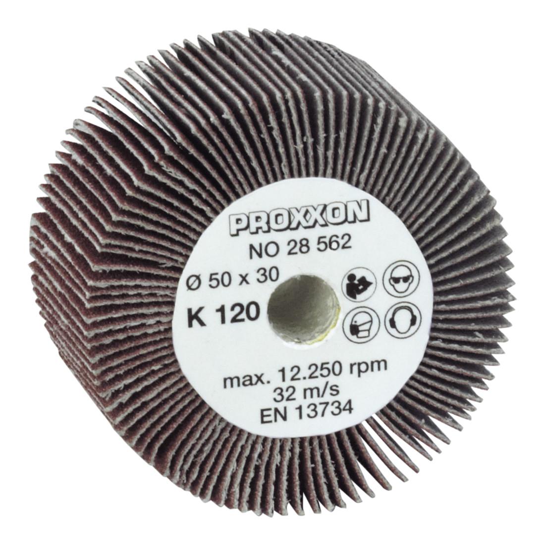 Proxxon Schleifmopwalze für Walzenschleifer WAS/E und WAS/A, Korn 120 (28562)
