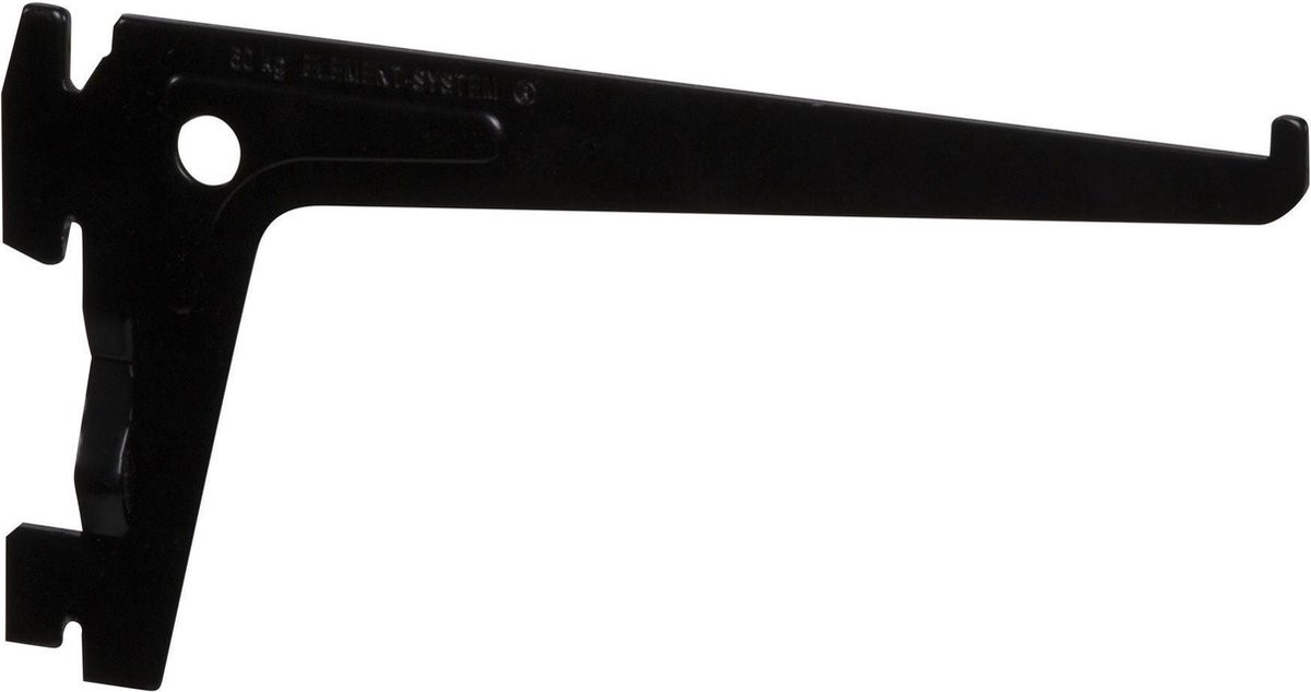 Duraline Drager enkel 15cm zwart