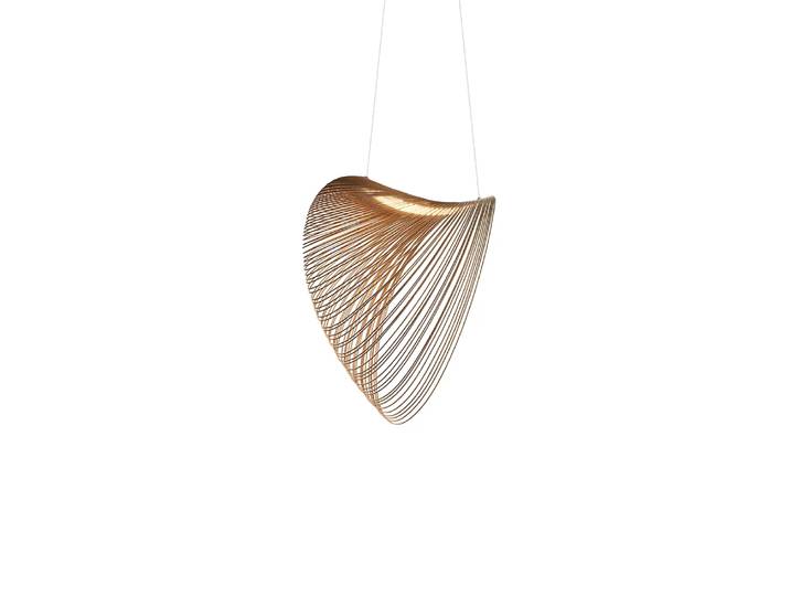 Luceplan Suspension Illan birch, ø60cm