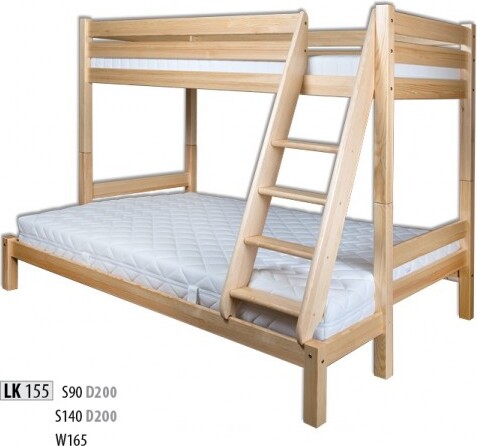 Etagenbett Stockbett Kiefer Massiv Vollholz Betten Kinderbett Hochbett Bett