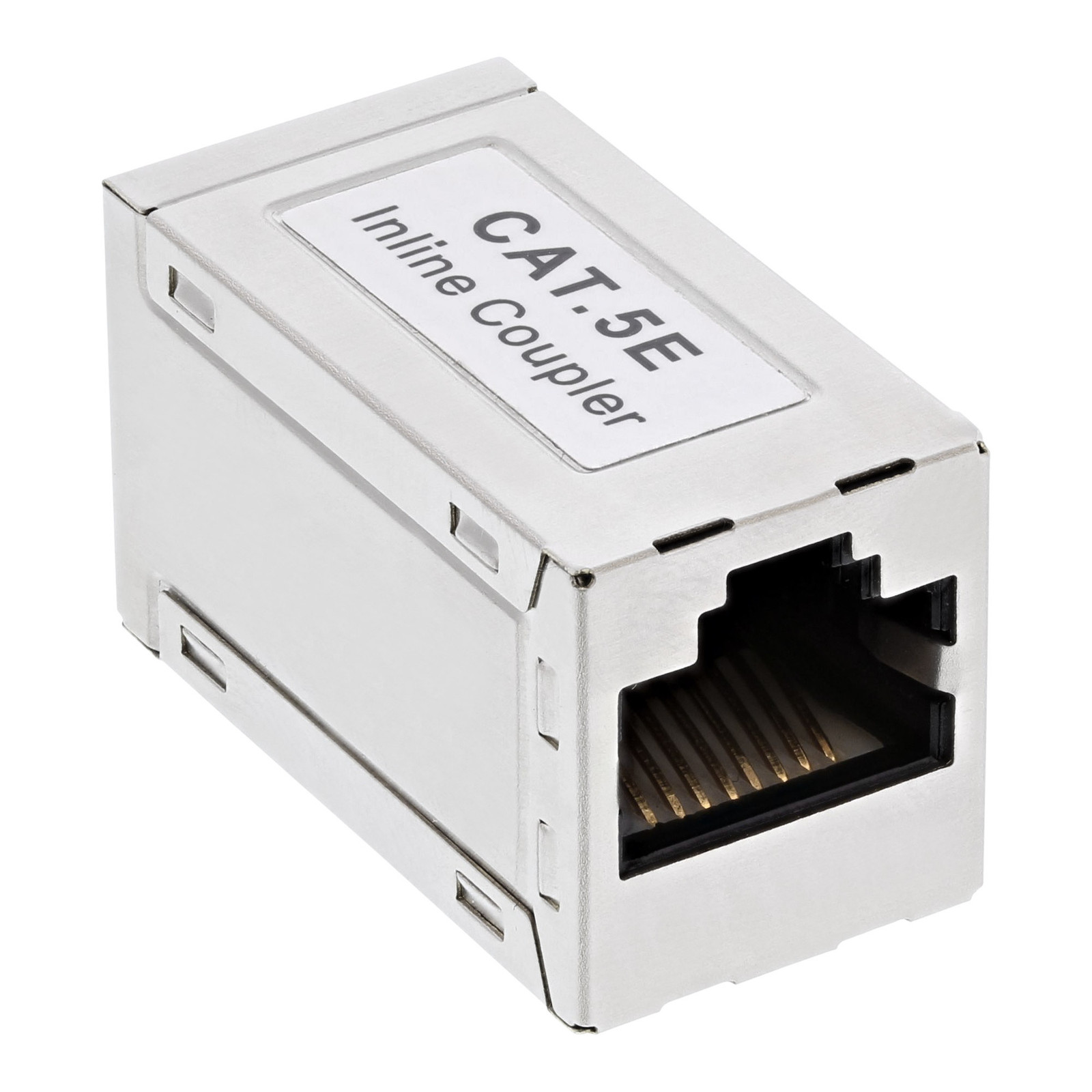 InLine 69990E RJ45 naar RJ45 netwerkkabel, zilverkleurig