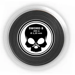 Tennissaite - BLACK SKULL - SWORD 8 - 200 m