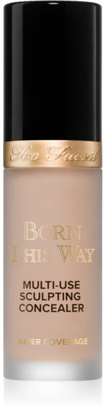 Too Faced Born This Way Super Coverage Multi-Use Concealer correcteur longue tenue haute couvrance teinte Marshmallow 13.5 ml