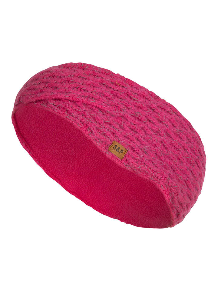 Salt and Pepper Stirnband in Pink - 49-51 cm