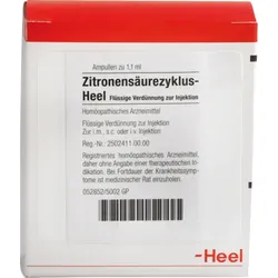 ZITRONENSÄUREZYKLUS Heel Ampullen 100 St