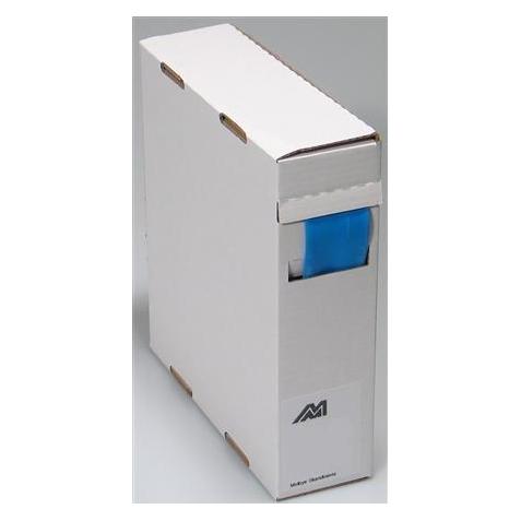 Melbye Schrumpfschlauch in MINI-BOX dünnwandig ohne Kleber 9,5/3 blau, Länge 5 Meter (5711012134229)