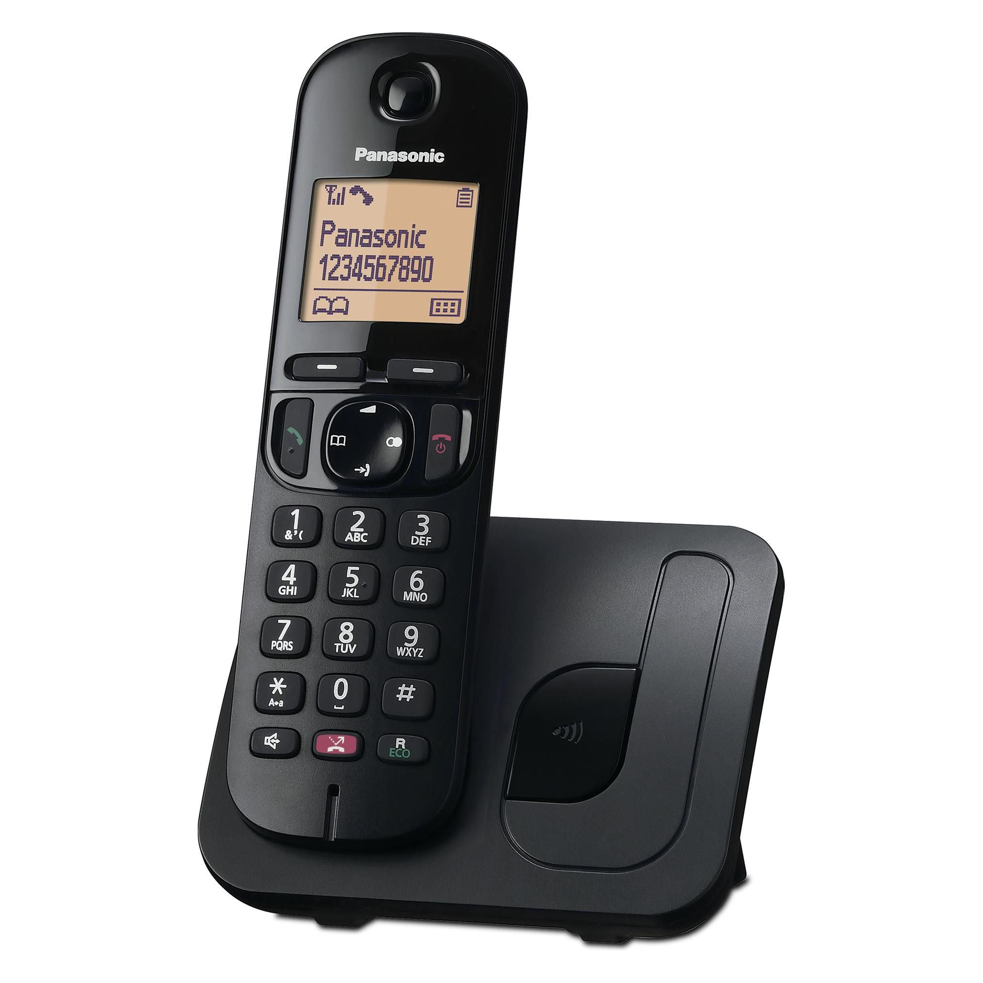 Panasonic KX-TGC250JTB Digitales Schnurlostelefon für ältere Menschen (KX-TGC250JTB)