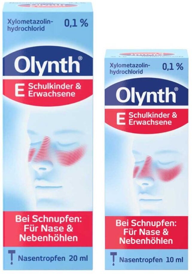 Olynth 0,1% 10 ml Nasentropfen + Olynth 0,1% 20 ml Nasentropfen