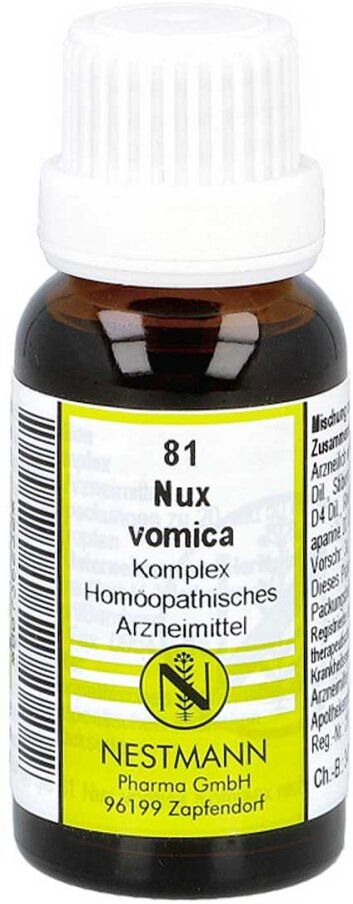 NESTMANN Nux Vomica Komplex Nummer 81