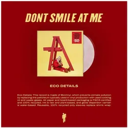 United Medical Partners, Schallplatten, dont smile at me (First International Pressing Clear Vinyl) (VINYL) (Billie Eilish)