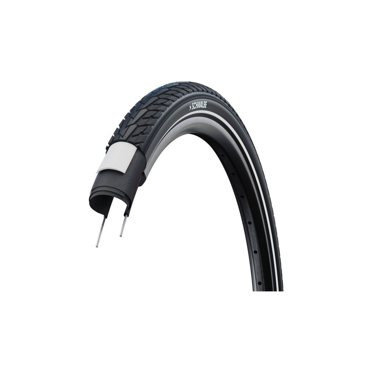 Schwalbe Motion Road Cruiser Plus Schwalbe Line Punctureguard Green schwarz/reflex 37-622 SB11159083.01