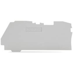 WAGO 2106-1291 Abschluss Zwischenplatte Grau 100 St.