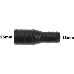 WamSter® I Schlauchverbinder Pipe Connector reduziert 25mm 18mm Durchmesser