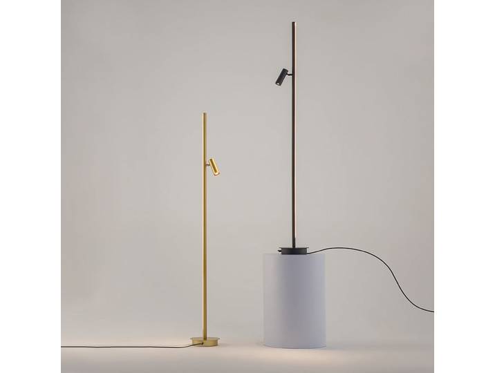 LED Design Stehlampe Thin Gold Maytoni