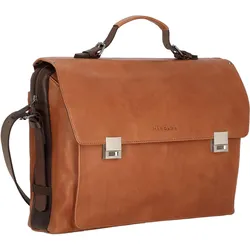 Harolds Ivy Aktentasche Leder 41 cm Laptopfach (19"), Notebooktasche, Braun