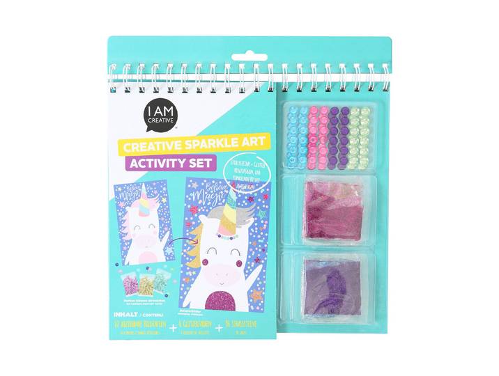 I AM Creative Activity Set Glitter 25 × 28 cm