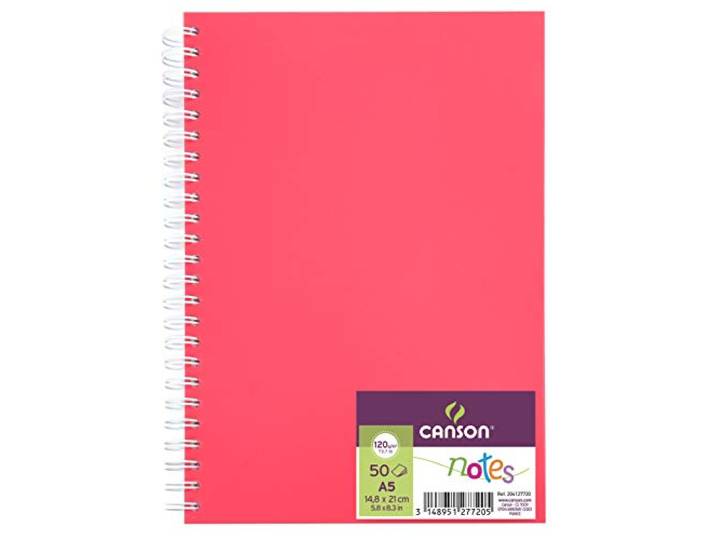 Notes z okladka Czerwony