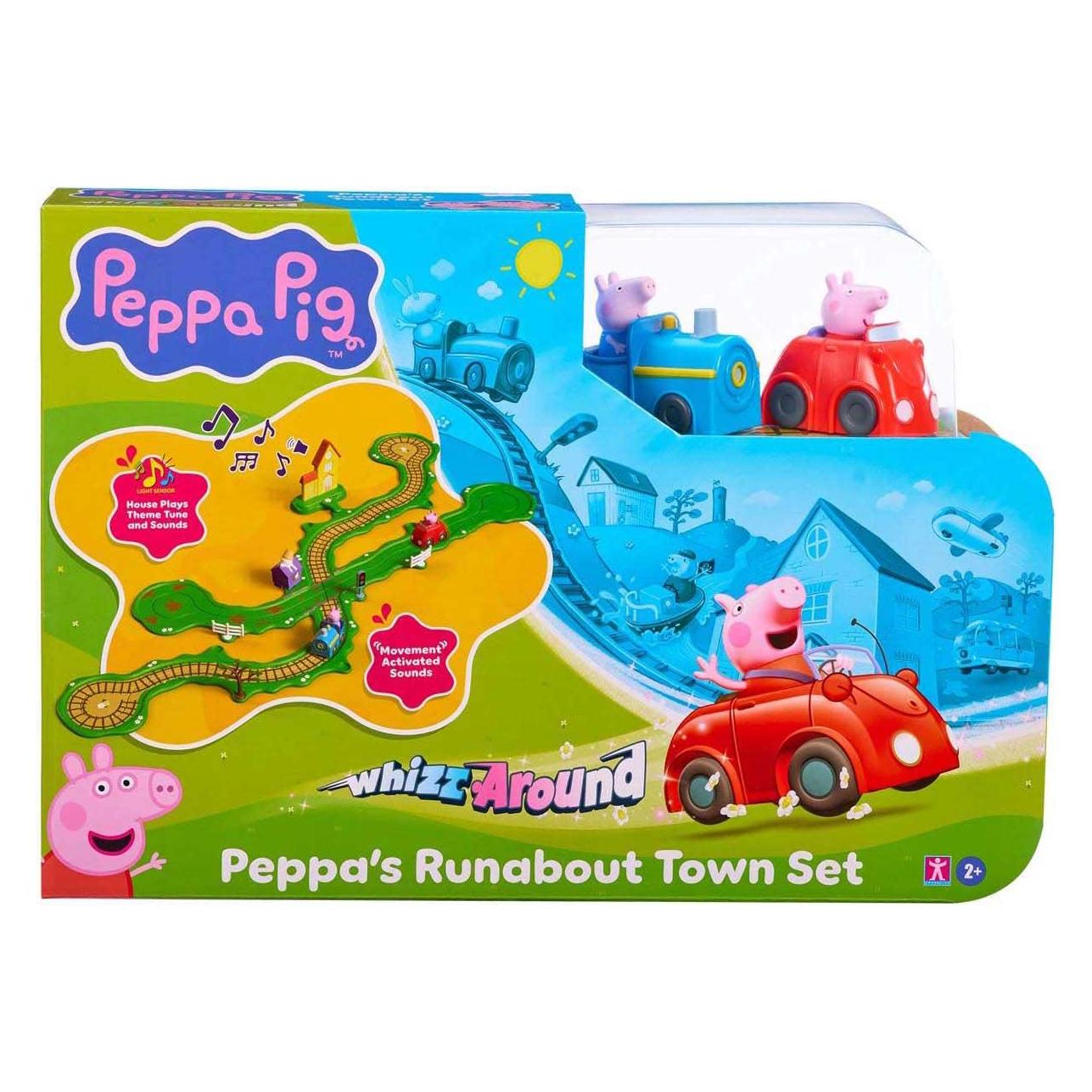 Gear2play Peppa Whizz Around Peppa's Runabout Stadt-Set (GP23034)