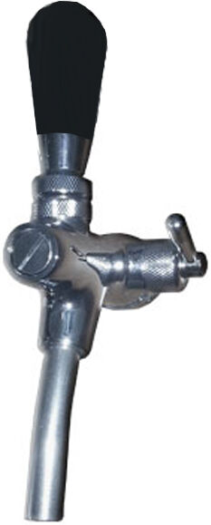 Ricambio Rubinetto Acqua G5/8x35x10 Con Compensatore, Colore Cromo (Per Colonna