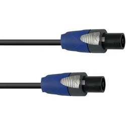 PSSO Lautsprecherkabel Speakon 2x2,5 15m sw