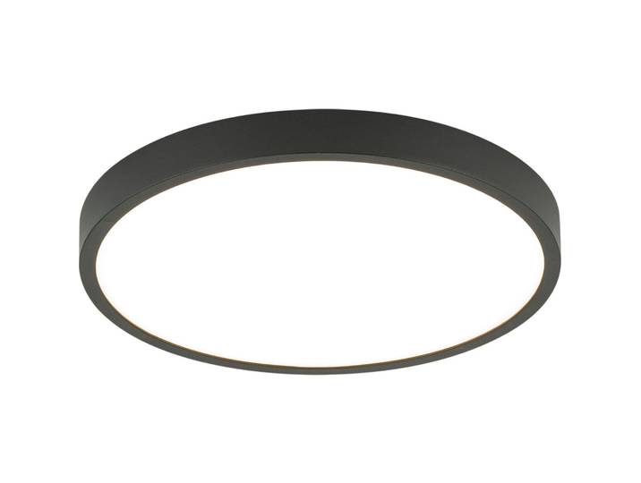 Deckenlampe Bully schwarz Aluminium 1980 lm - LED - Lichtfarbe: Warmweiss - LED Energiesparlampen