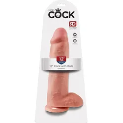 Pipedream, Dildo, King Cock with Balls