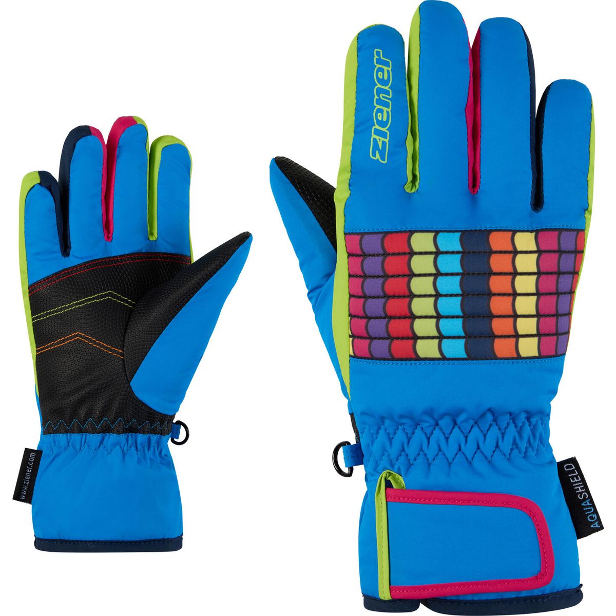 Ziener Lamil-z AS Glove Junior Unisex persian blue (798) 5 115015-798-5