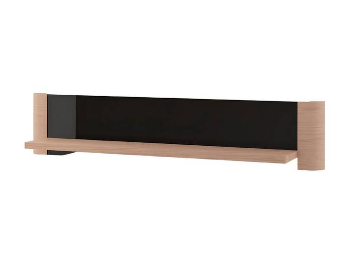 Xlmoebel Regal Schwebendes Hängeboard aus Holz mit eleganter Wandleiste, Hergestellt in Europa