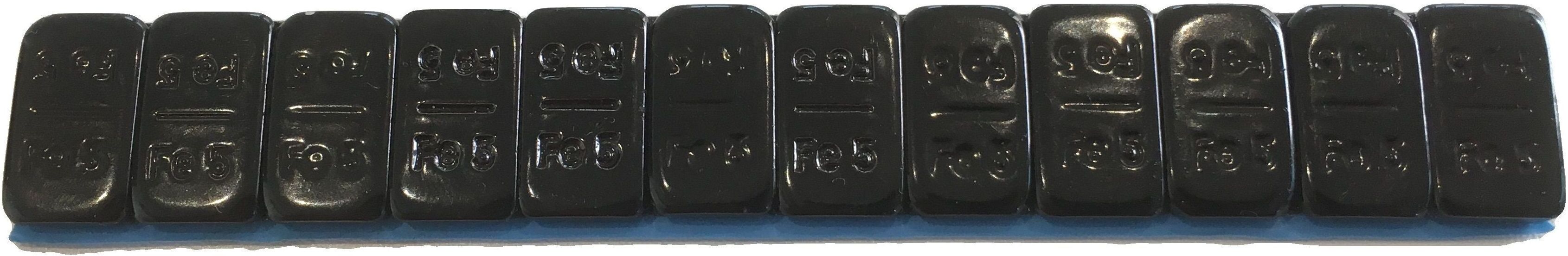 Gematic Auswuchtgewicht Klebegewichte Schwarz 60g Vpe100 11537