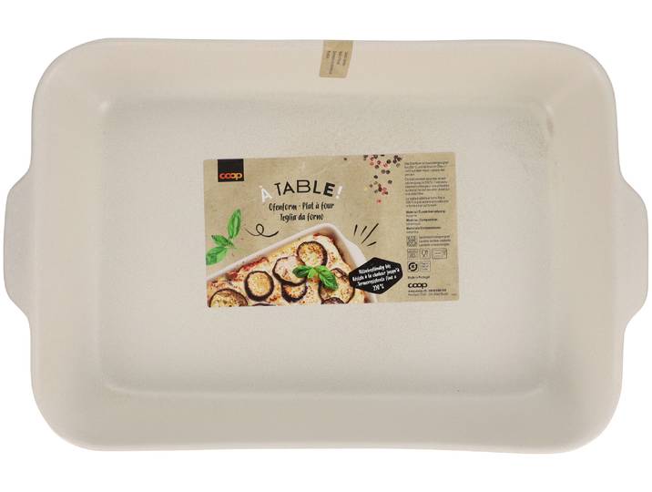 À Table! Ofenform 40x25x7.5cm beige