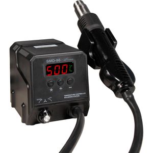 McPower Lötstation 1540064, SMD-98, Heißluft, Set, 300 Watt, digital Display, Temperatur 150 - 500°C
