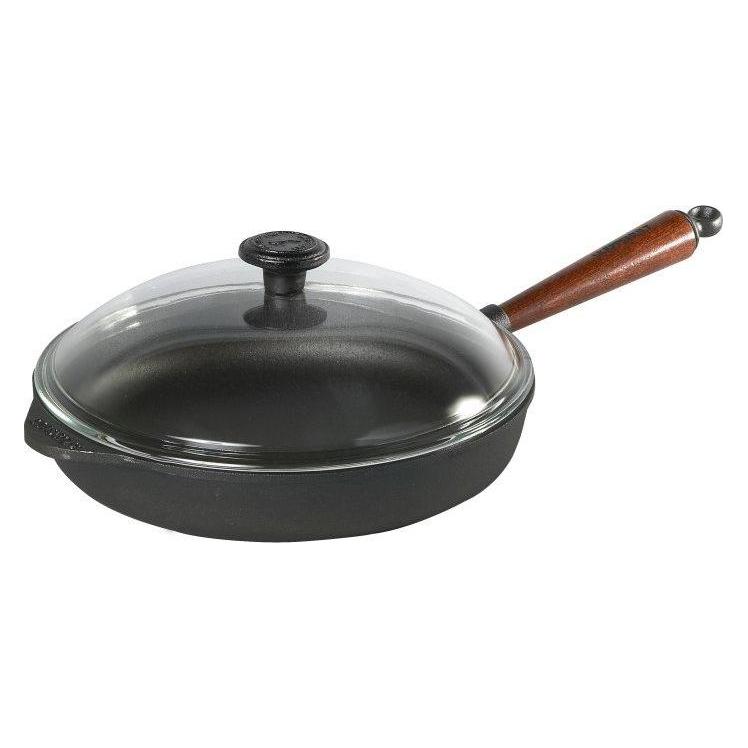 Skeppshult Gusseisen Pfanne 28 cm Buche (Bräter + Schmortopf, Bratpfanne, Gusseisen) (0130T)