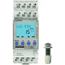 Theben Dämmerungsschalter m.Einbaulichtsensor LUNA 111 top3 EL