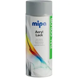 MIPA Acryllack RAL Color Farbspray 400ml RAL7040 - fenstergrau