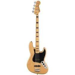 Fender Classic Vibe '70s Jazz Bass MN (E-Bass, Ahorn, Aluminium, Maple, Nato, Pappel), Gitarre, Braun
