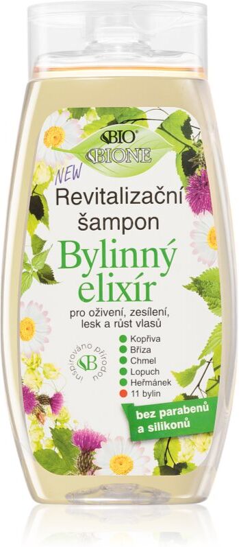 Bione Cosmetics Herbal Elixir shampoing revitalisant 260 ml