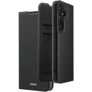 Hama Handyhülle Daily Protect, schwarz, für Galaxy S25, aus Kunststoff, Flip Case