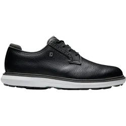 FootJoy Golfschuhe Herren Traditions Blucher, Spikeless, schwarz/grau/weiß