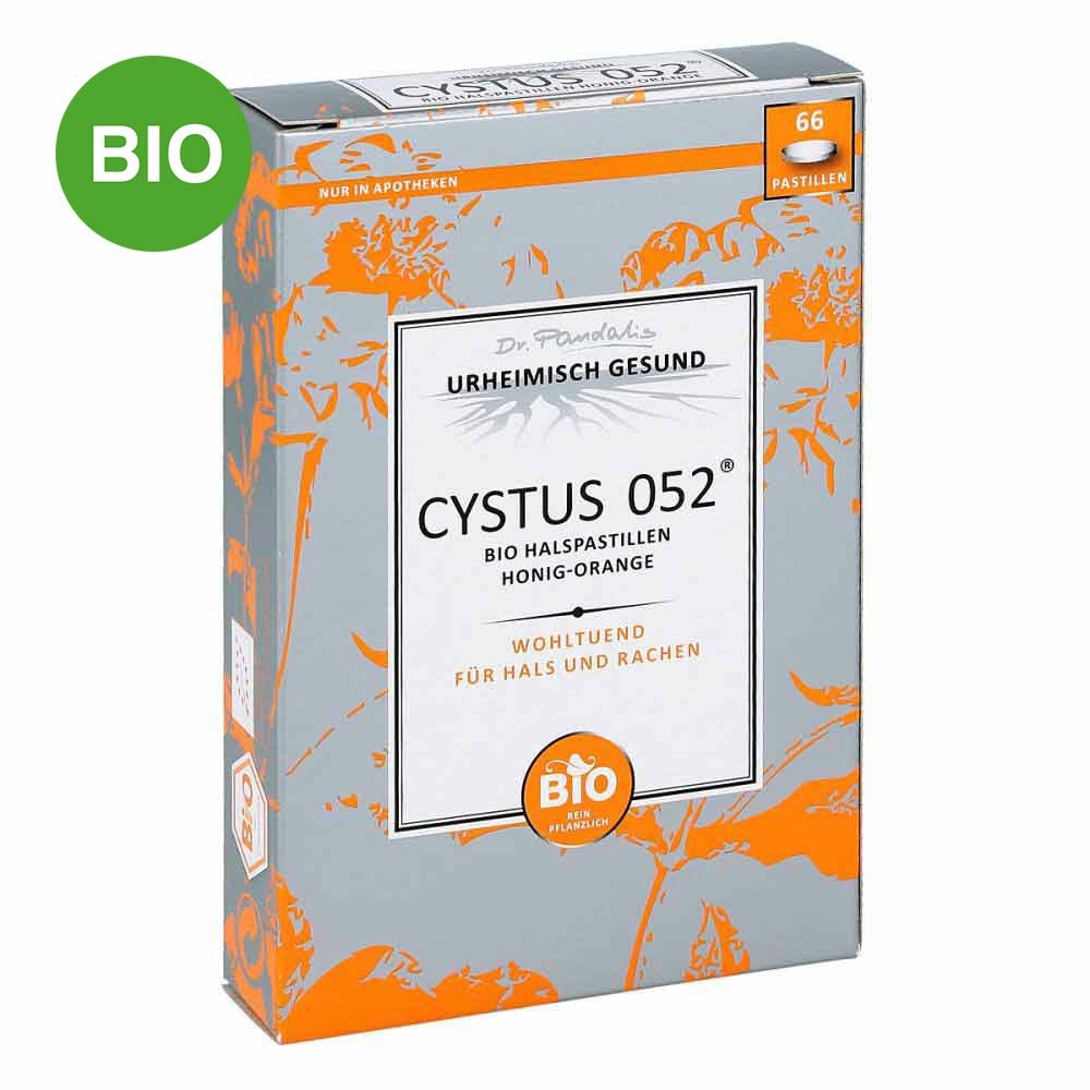 Dr. Pandalis Cystus 052 Bio Halspastillen Honig Orange 03641981