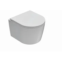 Globo Forty3 Wand-Tiefspül-WC 43cm Spülrandlos ohne WC Sitz ohne Nano