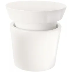 ASA Selection Gewürz / Kräutermühle D. 8,9 cm, H. 8 cm, 0,1 l, Porzell, Pfeffermühle + Salzmühle, Weiss
