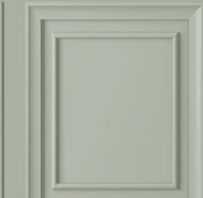 Laura Ashley Redbrook Wood Panel Sage Wallpaper