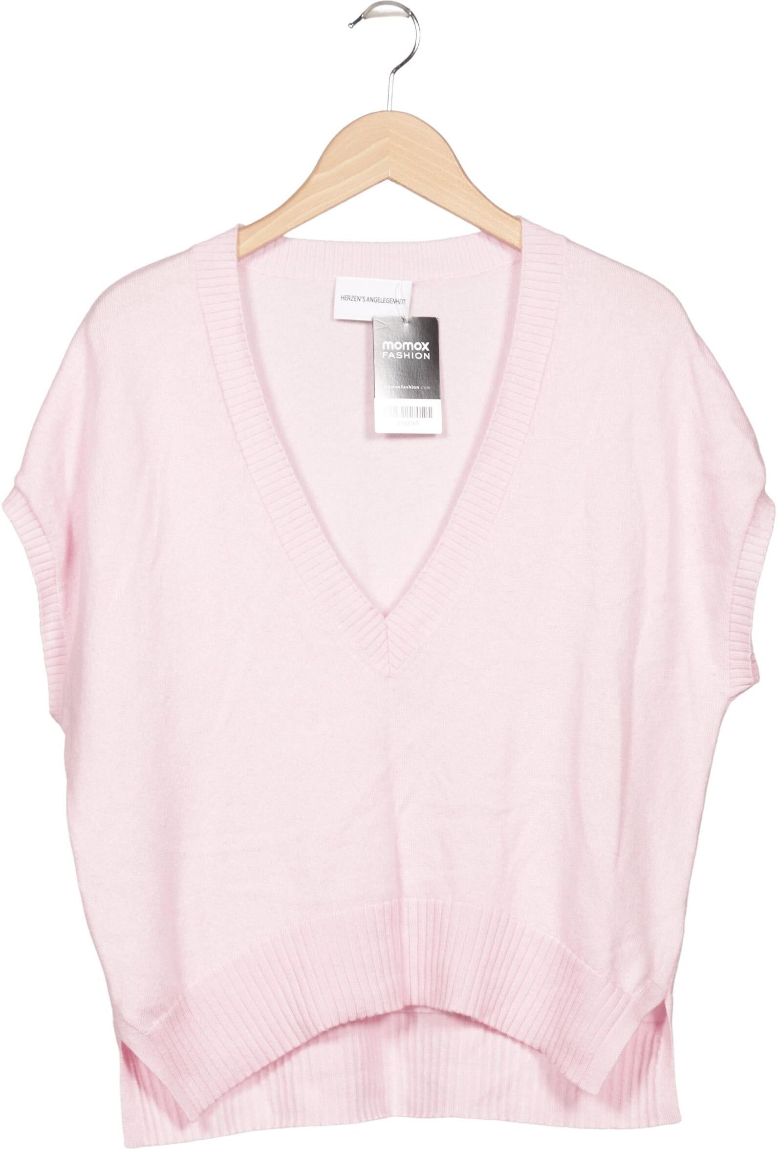 Herzensangelegenheit Damen Pullover, Pink, Gr. EU 38, Wolle / Kaschmir - Second Hand